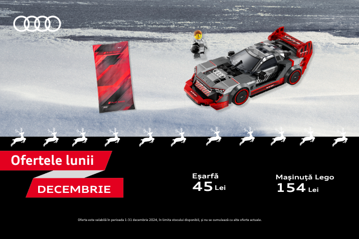 Oferta lunii decembrie - Audi